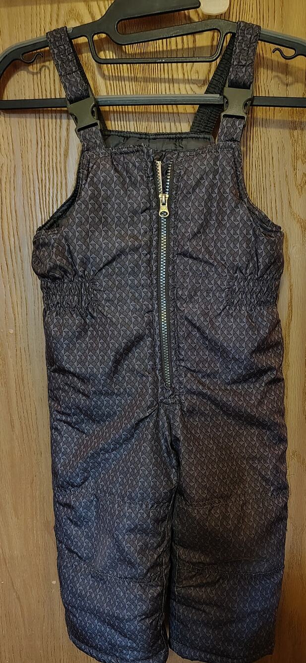 Carters size 3T Coverall Snowpants gray